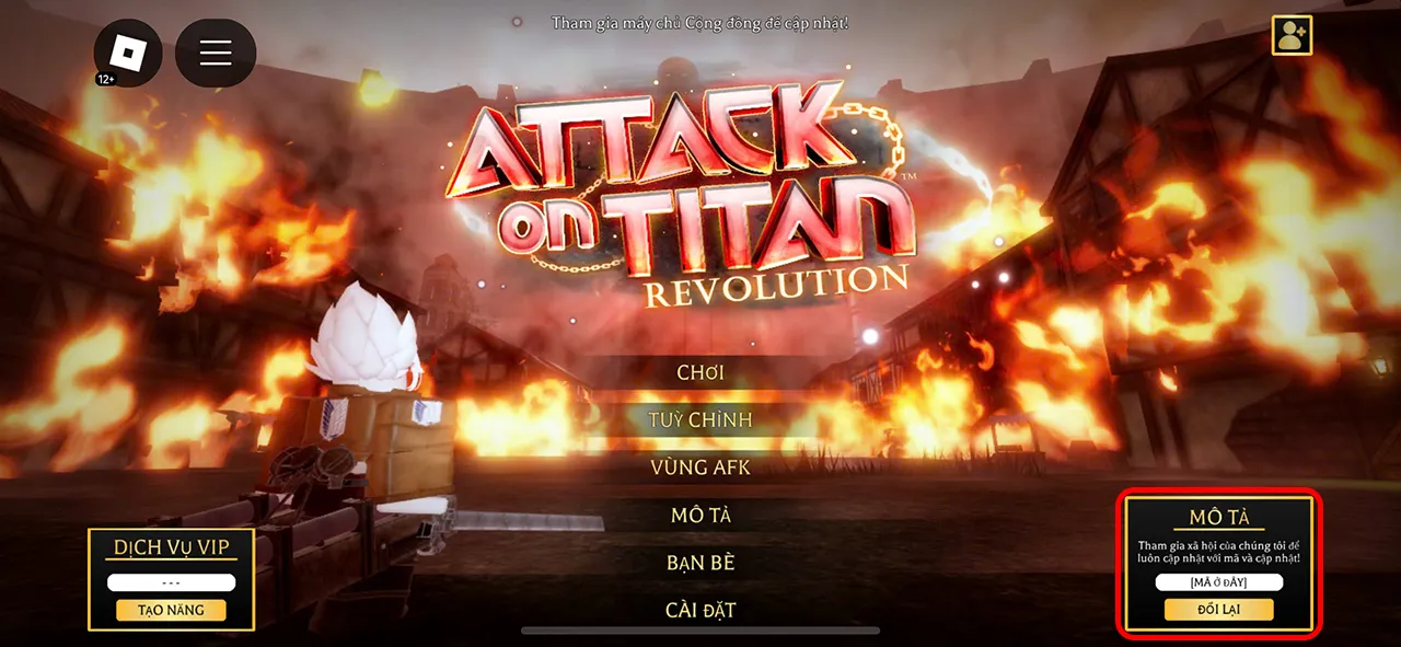 Account AOTR giá rẻ
